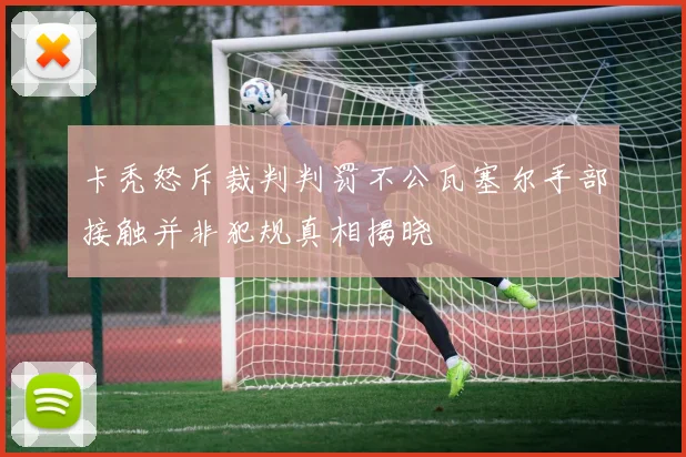 卡秃怒斥裁判判罚不公瓦塞尔手部接触并非犯规真相揭晓